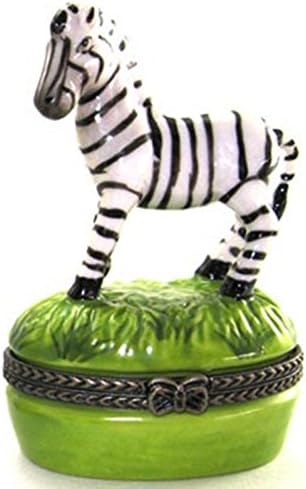 Művészeti Ajándékok Zebra Csíkos Csuklós Safari Csuklós Csecsebecsét Doboz 646