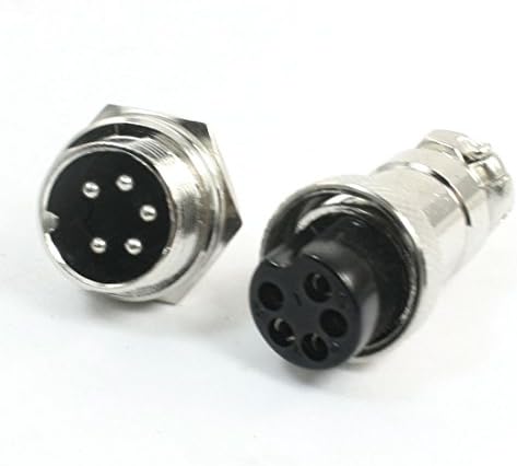 Aexit P16-5 Core Audio & Video Tartozékok 16mm 5 Pin Léptető Motor, Repülés-Csatlakozók & Adapter Kábel Csatlakozó