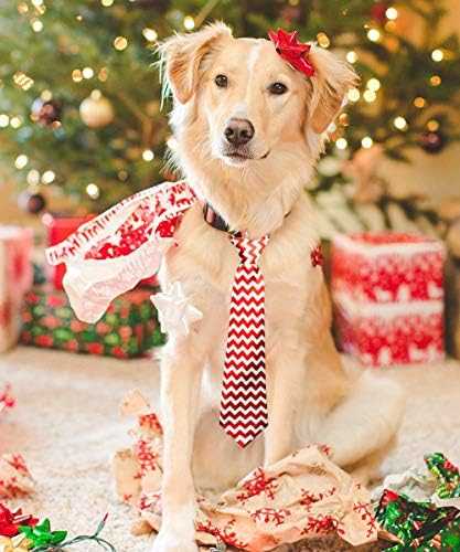 HarryMystery 10db Nagy Kutya, míg Nagy Pet csokornyakkendőt Nyakkendőt Karácsonyra Kutya Bowties Gallér Kiskutya Bowties