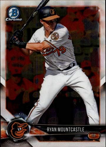 Bowman 2018-Tervezet Chrome BDC-167 Ryan Mountcastle Baltimore Orioles RC Újonc MLB Baseball Trading Card