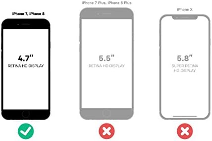 OTTERBOX SZIMMETRIA SOROZAT Esetében iPhone SE (2nd gen - 2020) - iPhone 8/7 (NEM PLUSZ) - Kiskereskedelmi Csomagolás - ROSSO