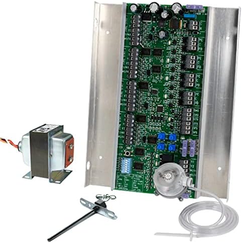 iO HVAC Ellenőrzések ZP4-ESP-KÉSZLET 4-Zóna (3H2C) Zóna Panel ESP, 40VA Transzformátor, Légcsatorna Hőmérséklet Érzékelő,