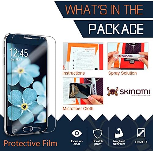 Skinomi képernyővédő fólia Kompatibilis Huawei Honor 8 Egyértelmű TechSkin TPU Anti-Buborék HD Film