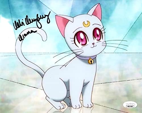 Debi Derryberry dedikált, aláírt írva 8x10 fotó Sailor Moon SZÖVETSÉG Tanú