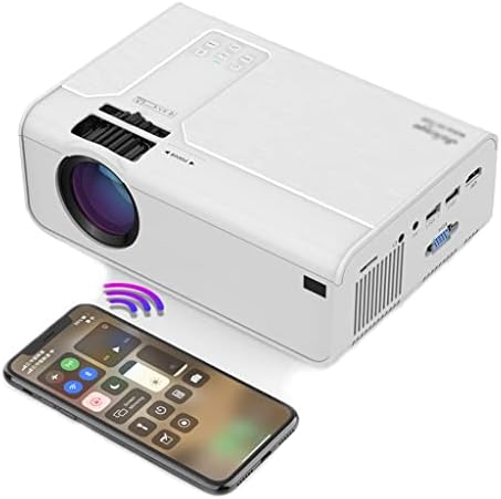 FZZDP T4 Mini Projektor 3600 Lumen Támogatás Teljes 1080P LED Proyector Nagy Képernyős Hordozható házimozi Smart Videó Fürkész