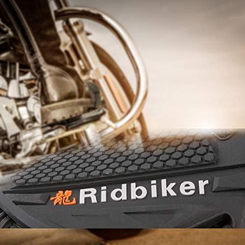 RIDBIKER Motorkerékpár Motorkerékpár Shift Pad Cipő Csomagtartó Fedél Védőfelszerelés (Feketeⅱ)