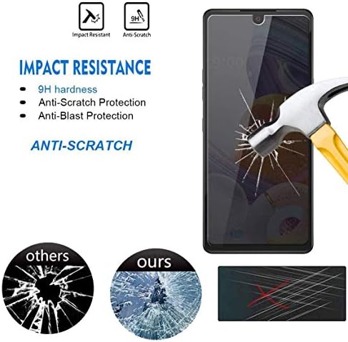 [2-Csomagok] GLBLAUCK Adatvédelmi képernyővédő fólia Samsung Galaxy S10E, Anti-Spy 9H Keménységű Edzett Üveg Képernyő Védő