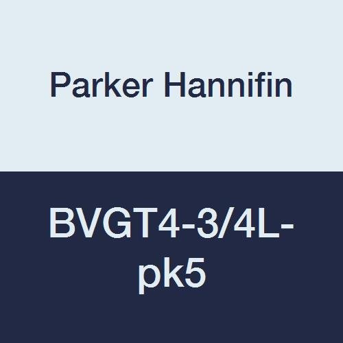 Parker Hannifin BVGT4-3/4L-pk20 BVGTL Sorozat golyóscsap Kompakt Kezelni, 3/4 Női BSPP Szál x 3/4 Női BSPP Szál, Réz (Csomag
