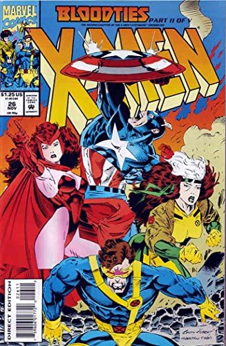 X-Men (2 Sorozat) 26 VF ; Marvel képregény | Bosszúállók 2 Bloodties