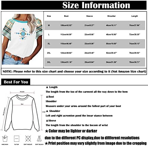 NOKMOPO Egyedi Pólók Alkalmi, Rövid Ujjú Póló O-Nyak Nyomtatott Felső Plus Size Ing