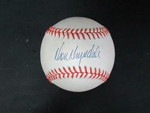 Ne Drysdale Aláírt Baseball Autogramot Auto PSA/DNS AK24445 - Dedikált Baseball