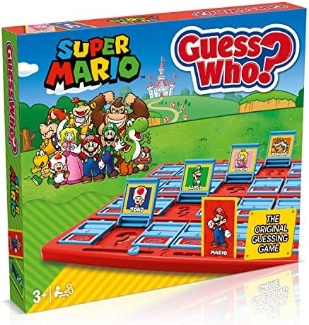 Nyerő Mozog Super Mario Találd Ki, Hogy Ki? Táblás Játék, Játssz a Klasszikus Nintendo Karakterek, Beleértve a Mario, Luigi