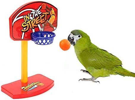 Játékok Kellék Meghatározott Pet Rágni Kosárlabda Karika, Labdák, Papagáj Madár Birdie Bell Pet Mások Csirke Zúzó
