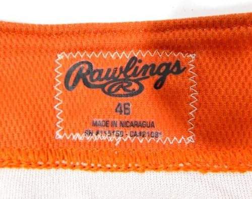 Greeneville Astros 43 Játékban Használt Narancssárga Mez 46 DP32950 - Játék Használt MLB Mezek