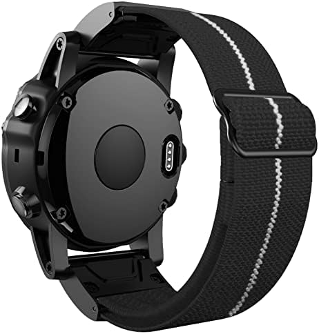 FNDWJ Quickfit Watchband Szíj, A Garmin Fenix 6 6X 5X Pro 5 Plusz 3HR 935 945 S60 Nylon Hurok 22 26mm Rugalmas Nézni Zenekar
