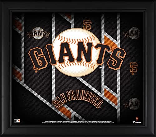 A San Francisco Giants Keretes 15 x 17 Csapat Szálak Kollázs - MLB Csapat Plakkok, valamint Kollázsok