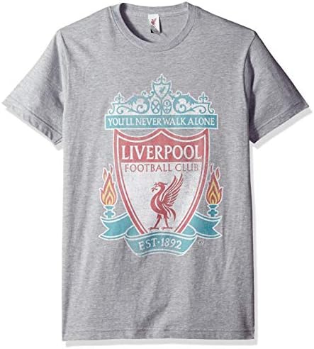 Liverpool F. C. Mens Hivatalos Liverpool Fc Színes Logo Férfi Póló