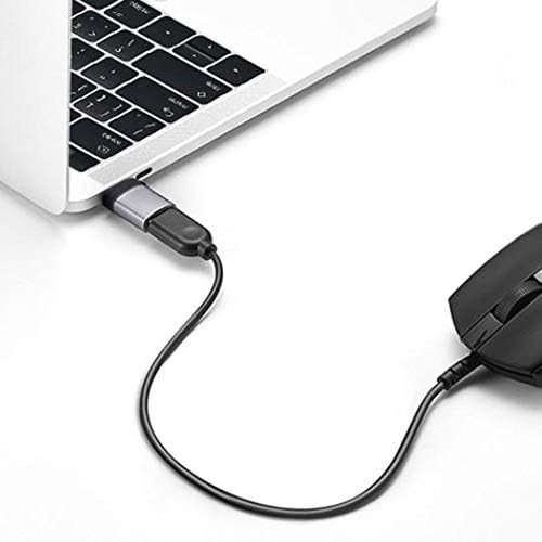 BoxWave Kábel Kompatibilis Parblo Part 16 Pro - USB-C, hogy Egy PortChanger (2 Csomag), USB C-Típusú OTG USB Hordozható Kulcstartó