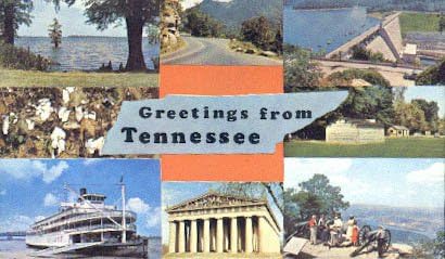 Mészkő, Tennessee Képeslap