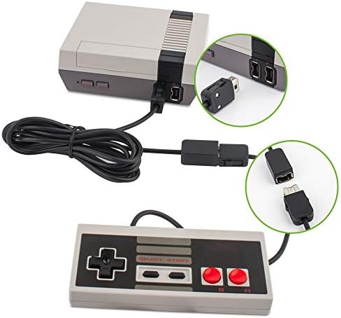 2-Pack NES Klasszikus Vezérlő Hosszabbító Kábel, 6ft / 1.8 m Kiterjesztését Hatalom Kód Mini NES Klasszikus Kiadás (),