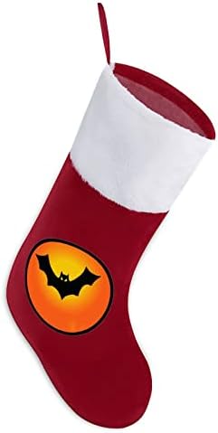 Halloween Bat Hold Személyre Szabott Karácsonyi Harisnya Haza Karácsonyfa Kandalló Dekoráció