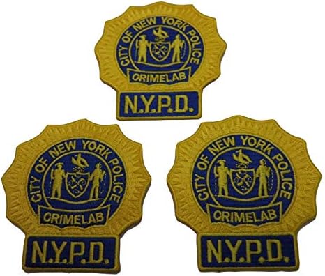 CSI: New York Crimelab Hímzett Patch 3