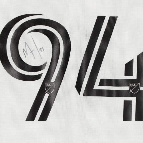 Marlon Hairston Minnesota, Egyesült FC Dedikált Match-Használt 94 Fehér Jersey a 2020-as MLS-Szezon - Dedikált Foci Mezek