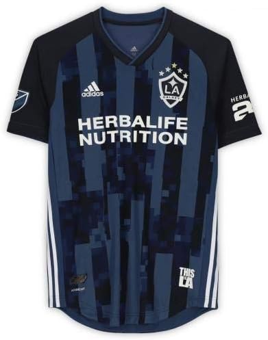 Daniel Steres LA Galaxy Dedikált Match-Használt 5 Kék meze a 2020 MLS-Szezon - Dedikált Foci Mezek