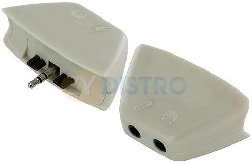 Fehér 3,5 mm-es Jack Fülhallgató Játékvezérlő Átalakító Adapter 2,5 mm-es Csatlakoztassa Az Xbox 360