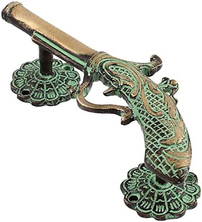 Indiai Polc 2 Darab Kézzel Készített Antik Réz Jobb Oldalon Fegyver, Gyerek Szoba Dekoráció