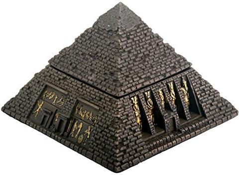YTC Egyiptomi Sm. Bronz Piramis Bizsu Box - Egyiptomi Ékszerek Konténer