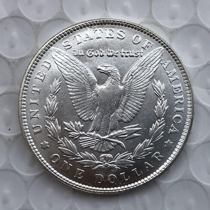 1889P Változata Az Amerikai Morgan Érme Ezüst Dollár Réz ezüstözött Antik Kézműves Külföldi Emlékérme