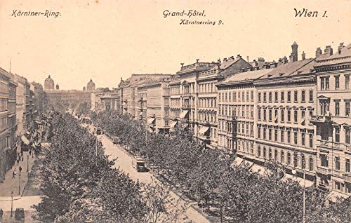 Grand Hotel, Karninerring Karniner Gyűrű Ausztria Képeslap