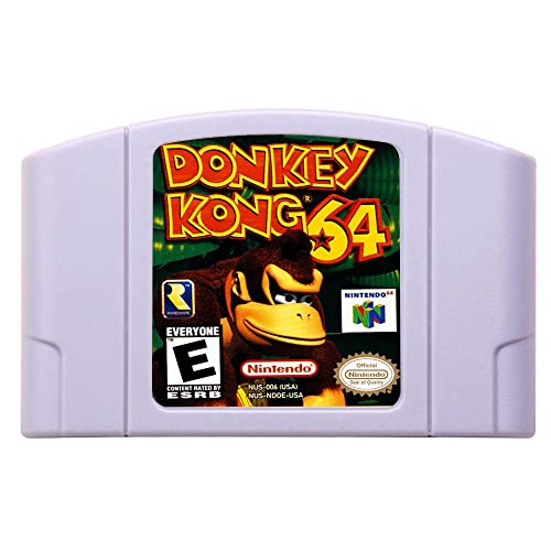 Új N64 Játékok Patron Donkey Kong 64 MINKET NTSC Verzió Az N64 Konzol Játék Kártya