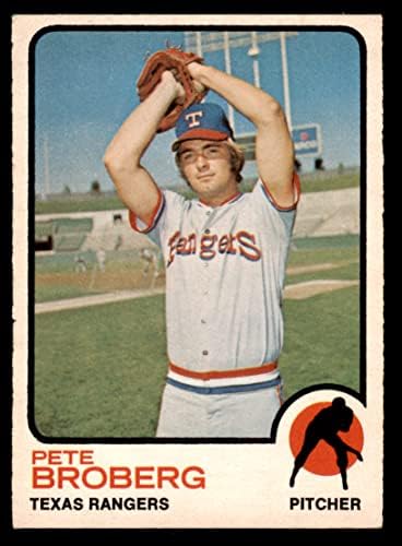 1973 O-Pee-Chee 162 Pete Broberg Texas Rangers (Baseball Kártya) EX/MT Rangers
