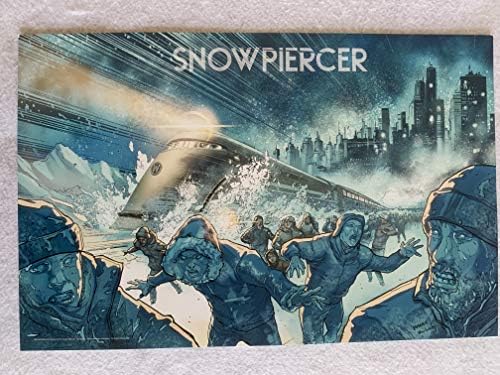 SNOWPIERCER - 11x17 Eredeti Promo TV Plakátok NYCC 2019 TNT David Diggs
