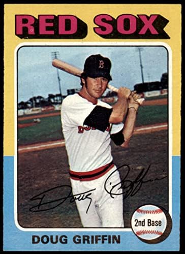 1975 Topps 454 Doug Griffin Boston Red Sox (Baseball Kártya) NM+ Red Sox