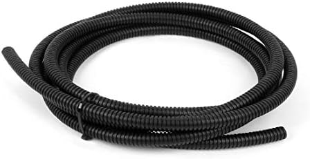 Új Lon0167 3,5 M Hosszú, 9,5 mm-es OD Rugalmas Hullámos Ordít Kábel Cső Cső Cső(3,5 m langes, 9,5 mm-es langes, flexibles
