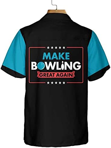 Hogy Bowling Jó Újra Bowling Hawaii Ing, Vicces Bowling Ing Bowling Szerető 8, Aloha Beach Póló, Férfi Ing, Nyári, Rövid