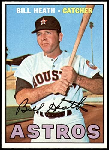 1967 Topps 172 Bill Heath Houston Astros (Baseball Kártya) NM Astros