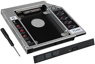 9,5 mm-es SATA 2. HDD-SSD Burkolat Merevlemez Caddy Esetben Tálca Laptop CD-t, DVD-ROM Optikai Bay Drive-Foglalat