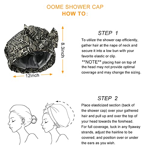 4 darab Gyere zuhanysapka, Jobb Design, Kiváló Minőségű zuhanysapka a Nők, Könnyű, Vízálló, Újrafelhasználható kalapját,
