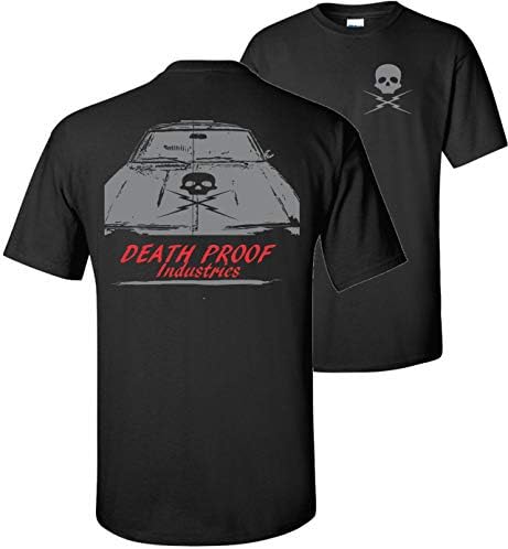 Halálbiztos Iparágak Koponya Hood Nova Sebesség Bolt T-Shirt Póló