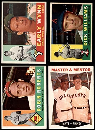 1960 Topps Baseball 200 Kártya Starter Set/Sok (Baseball Szett) VG/EX+
