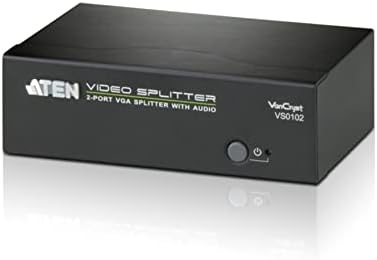 ATEN VS0102 2-Port VGA Splitter Audio