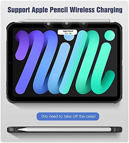 TiMOVO az Esetben az Új iPad Mini 6 Generáció, iPad Mini 6 Esetben(8.3-es, 2021), [Támogatást Touch ID & Apple Ceruza Töltő]