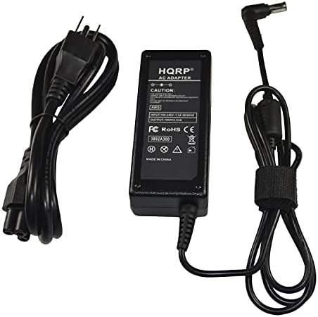 HQRP 19V AC Adapter Kompatibilis a Samsung HW-K360 HW-KM36 HW-KM36C PS-WK360 Soundbar Hangsugárzó Rendszer Tápkábel Adapter