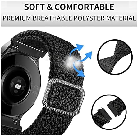 PURYN Fonott Pántokkal Ticwatch Pro 3 GPS 20 22mm Intelligens Karóra Sávok Ticwatch Pro 2020/GTX/E2/S2 Csere Sport Karkötő