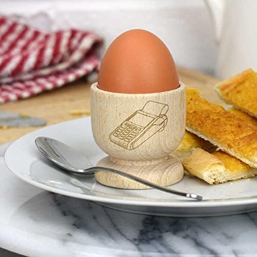 Azeeda 'kártyás Fizetés Gép' Fából készült tojástartó (EC00023279)