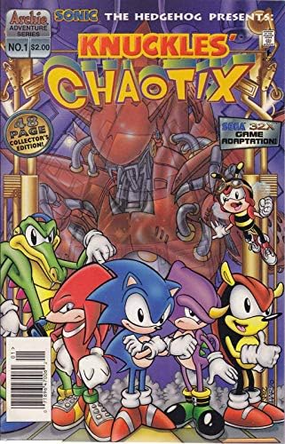 Csülök' Chaotix 1 (Újságos) VF ; Archie képregény | Sonic, a Sündisznó